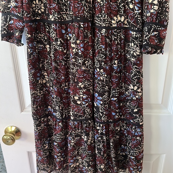 ba&sh long sleeve midi dress - Picture 3 of 6